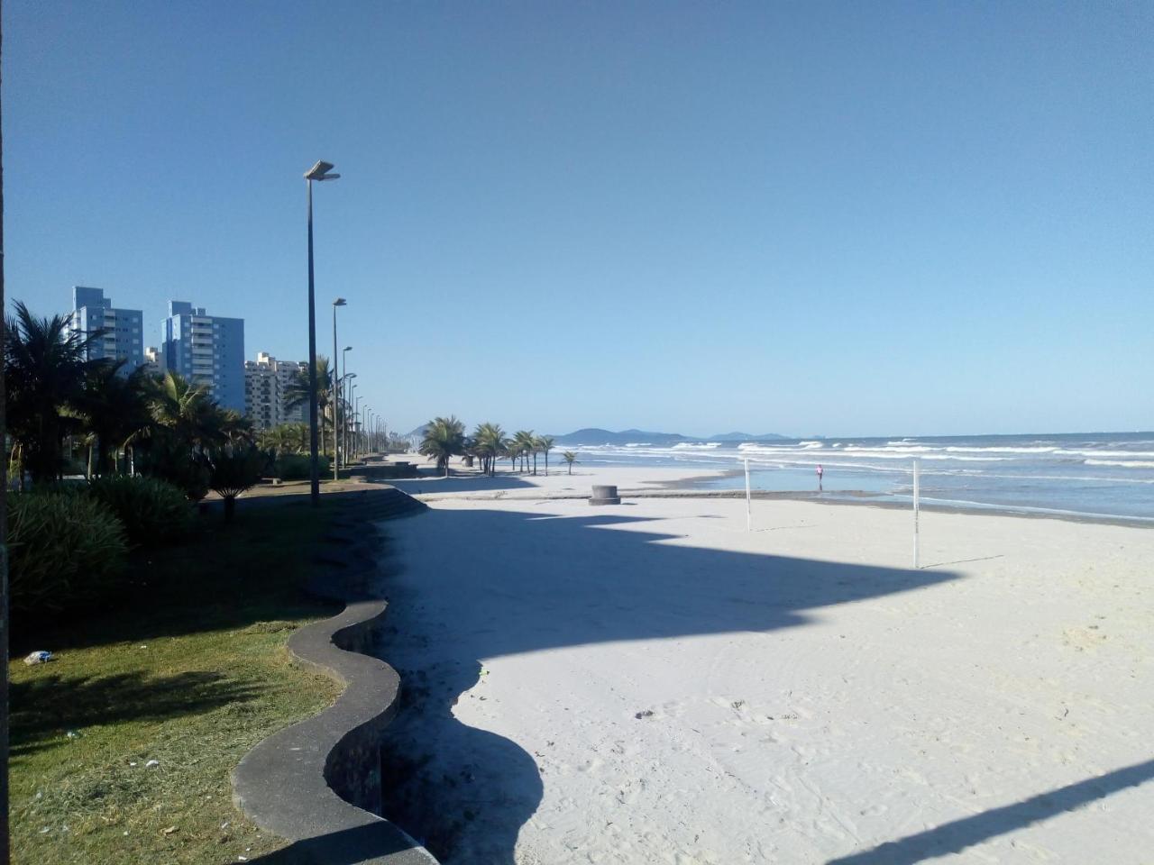 Apartmán Apto. Com Churrasqueira Na Sacada Praia Grande  Exteriér fotografie